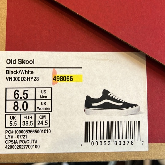 Vans brand new w box 
Women’s size 8 Men’s size 6.5 - Picture 5 of 5